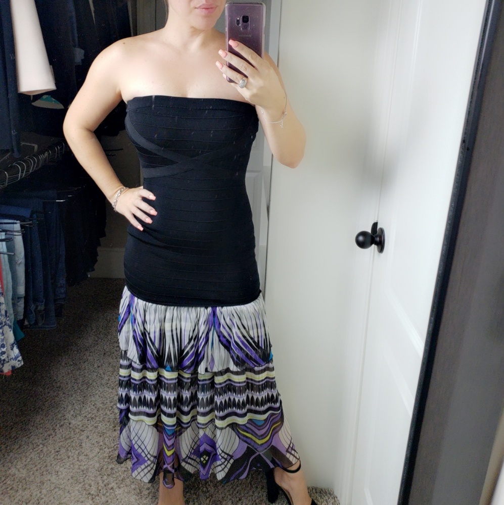 Strapless Bondage Dress